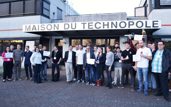 Lauréats 2015 Startup Weekend Mulhouse